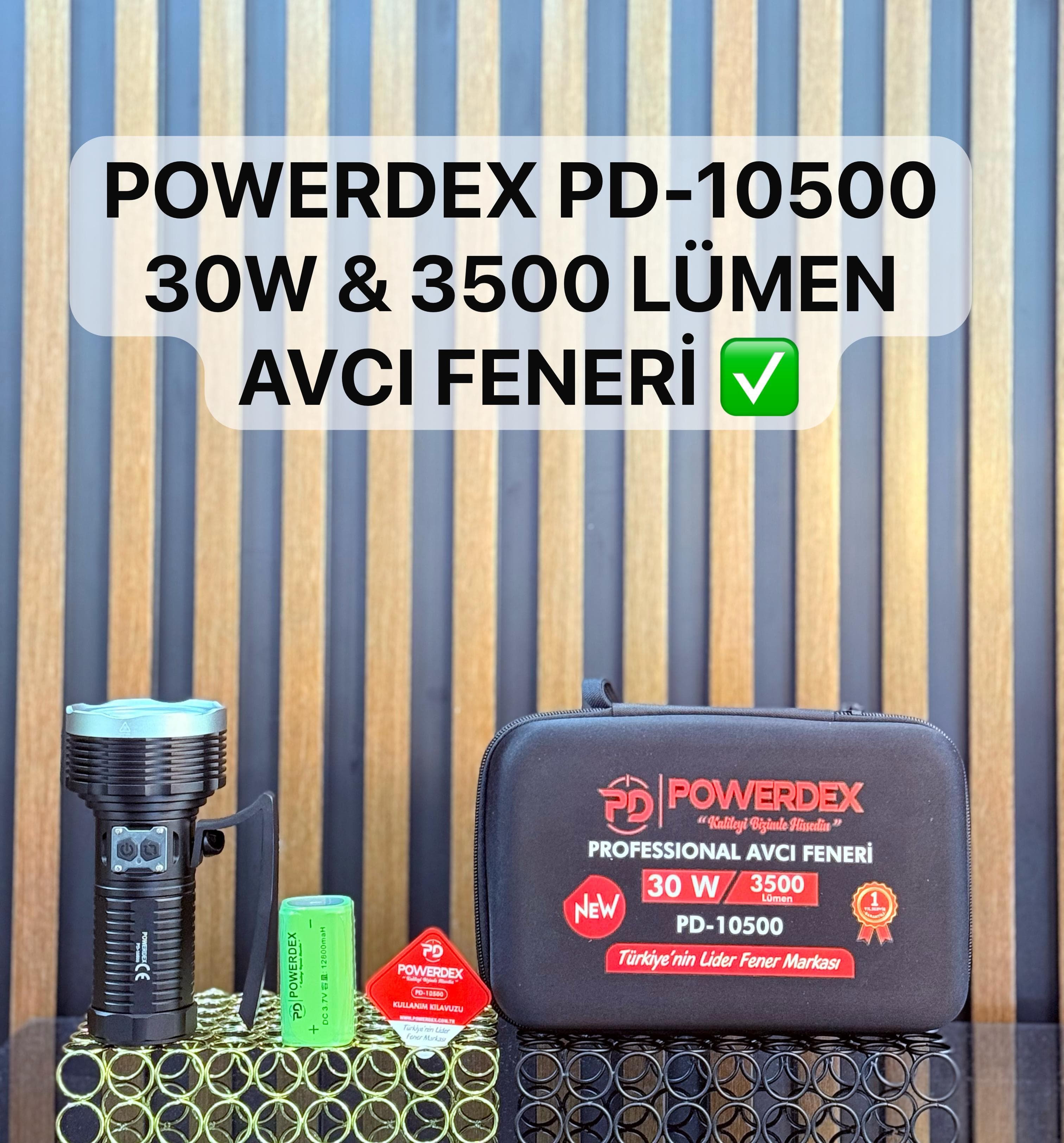 Powerdex PD-10500 El Feneri