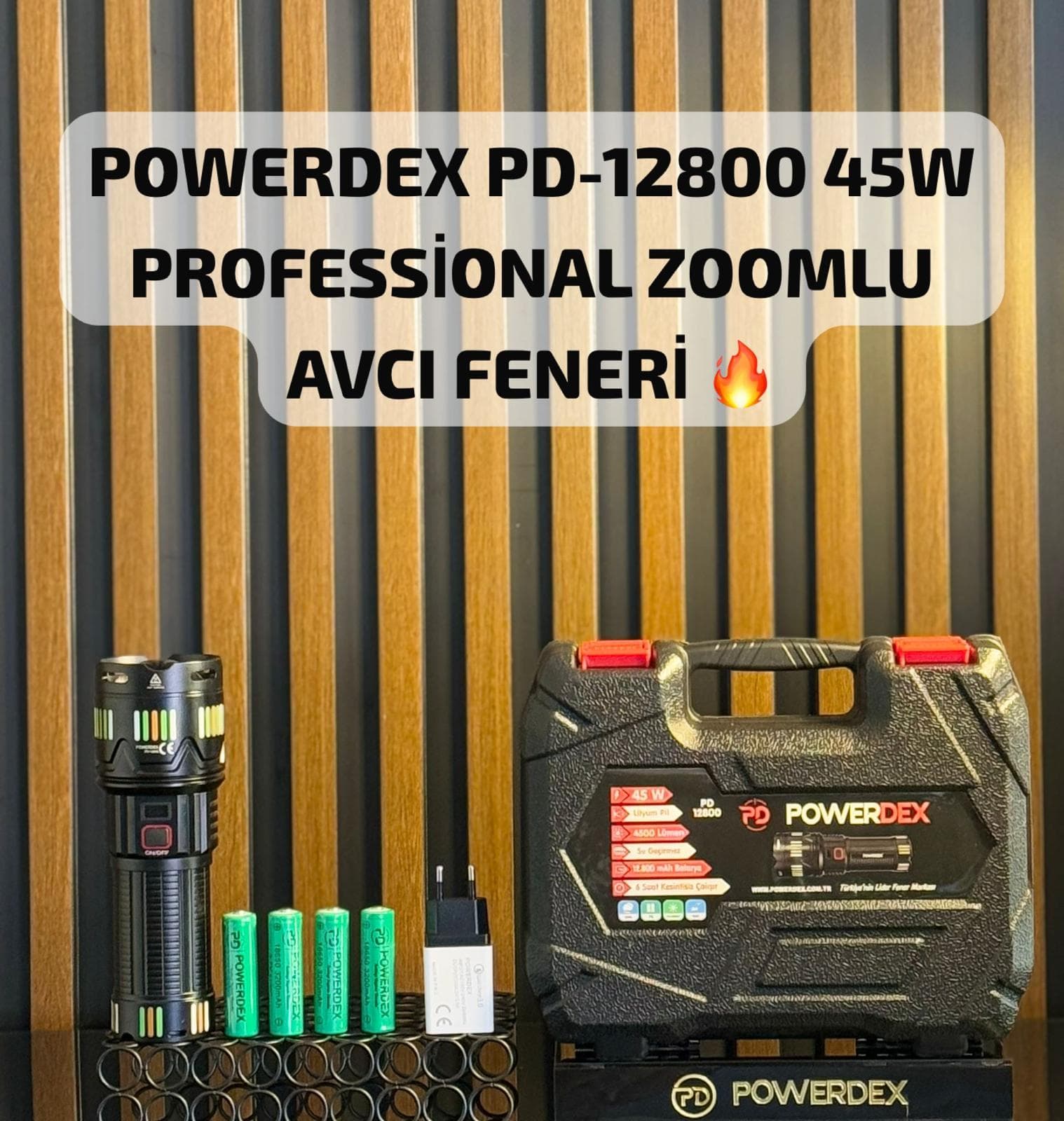 Powerdex PD-12800 45W El Feneri