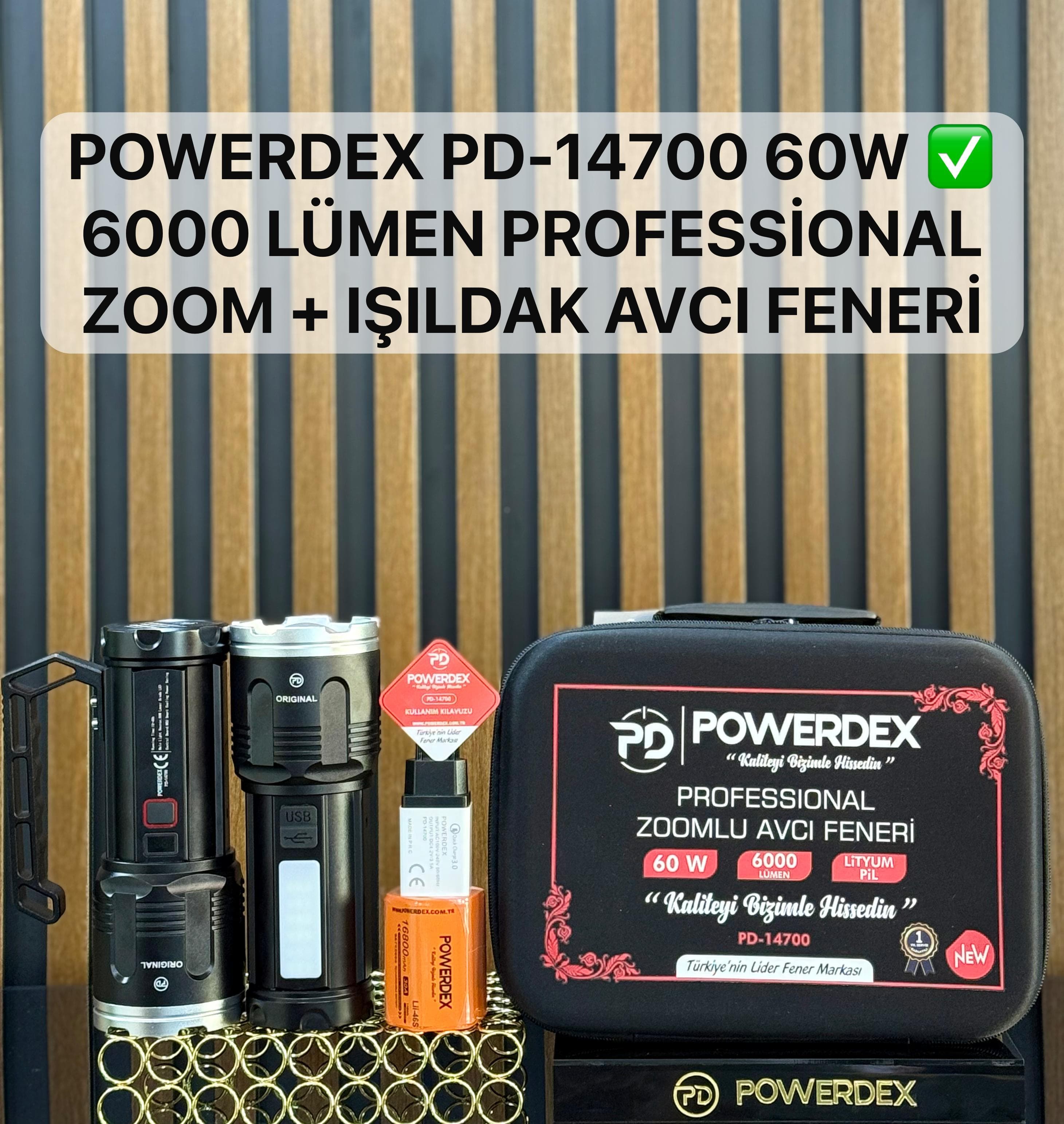 Powerdex PD-14700 El Feneri