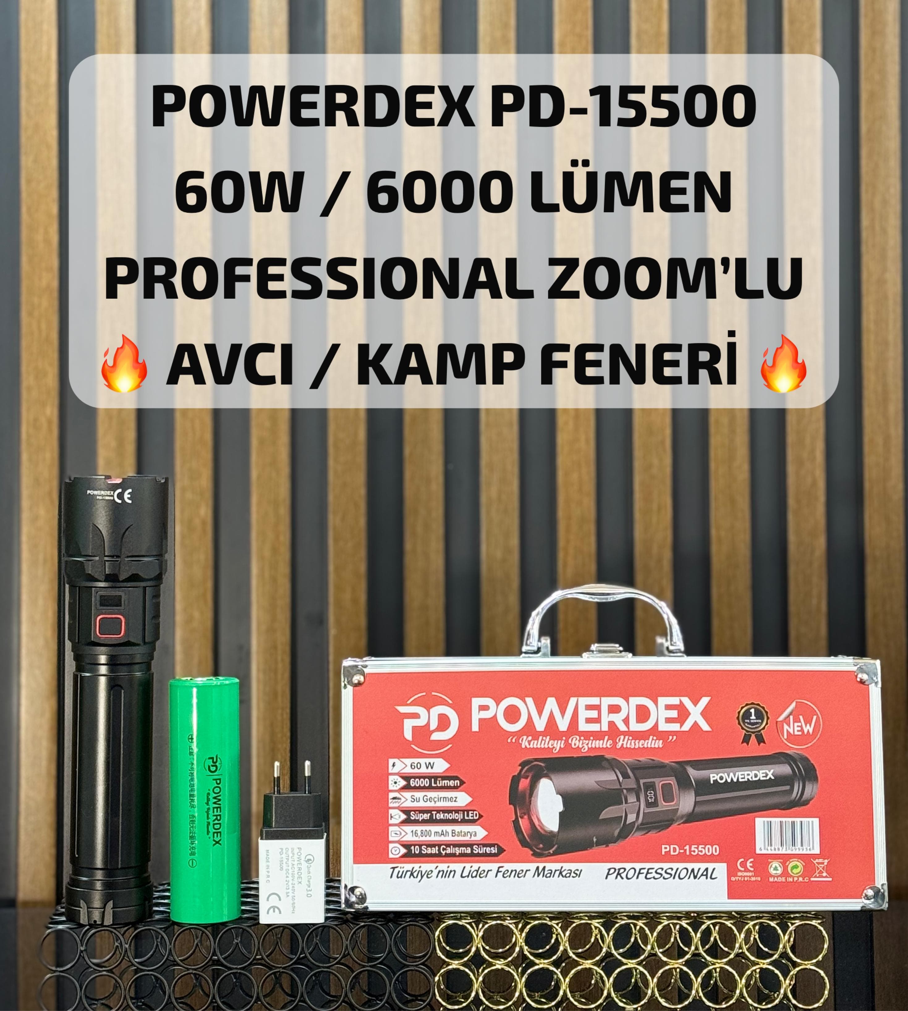 Powerdex PD-15500 El Feneri