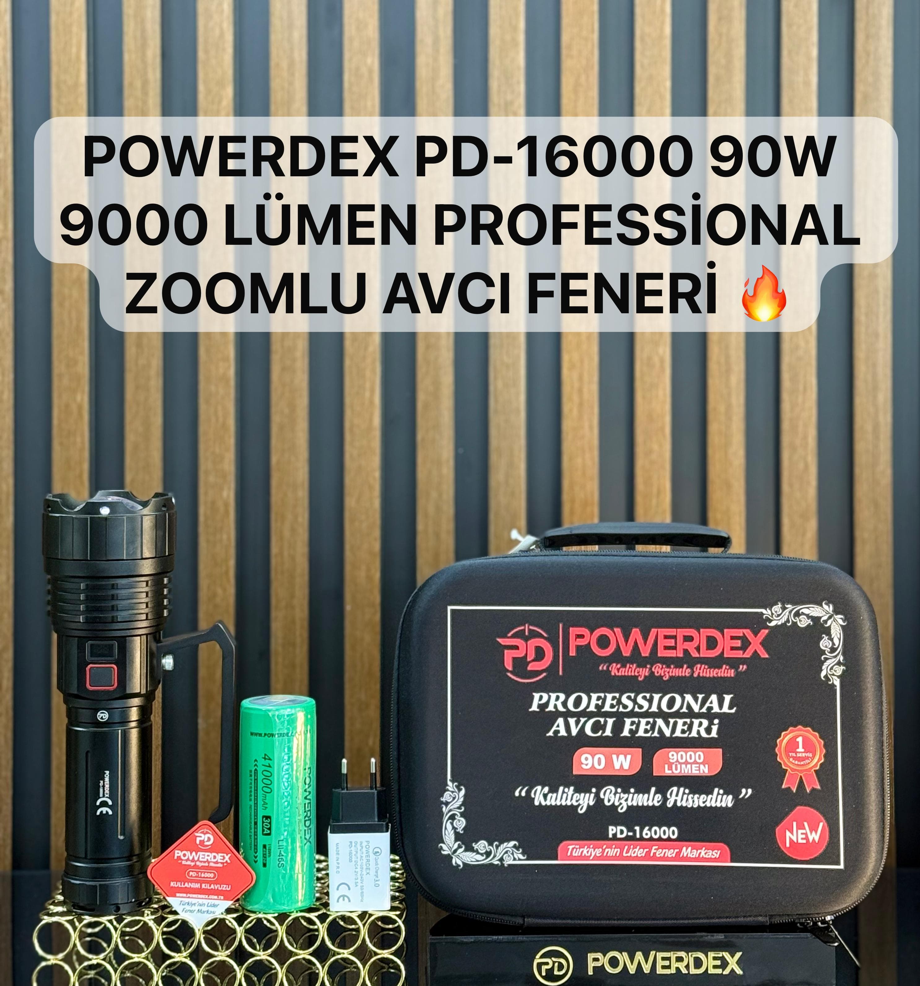Powerdex PD-16000 El Feneri