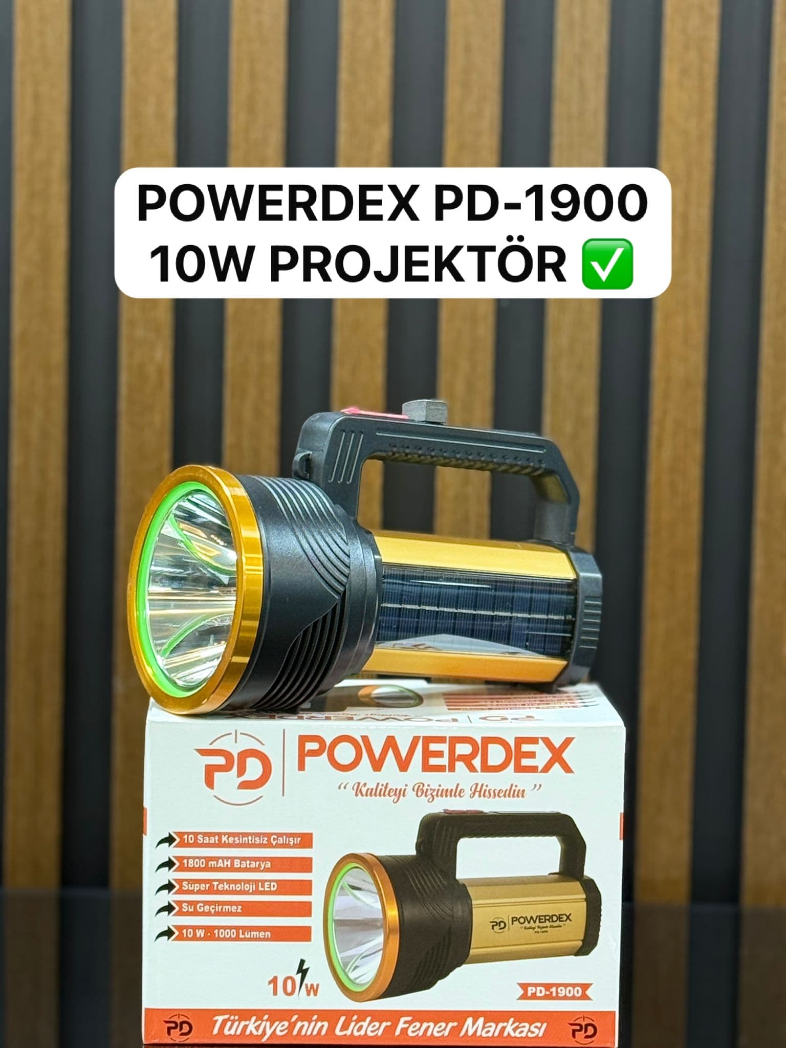 Powerdex PD-1900 10W El Feneri