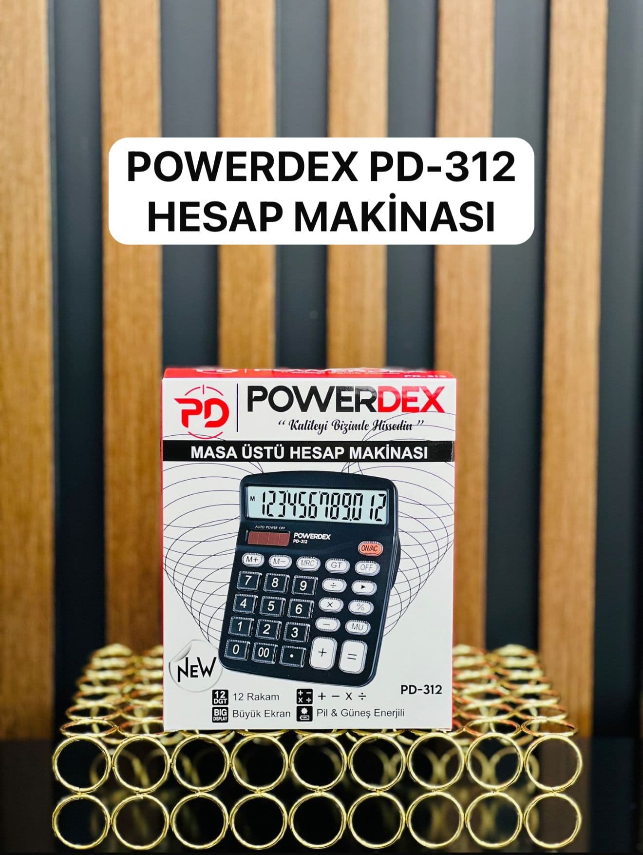 Powerdex PD-312 Hesap Makinesi