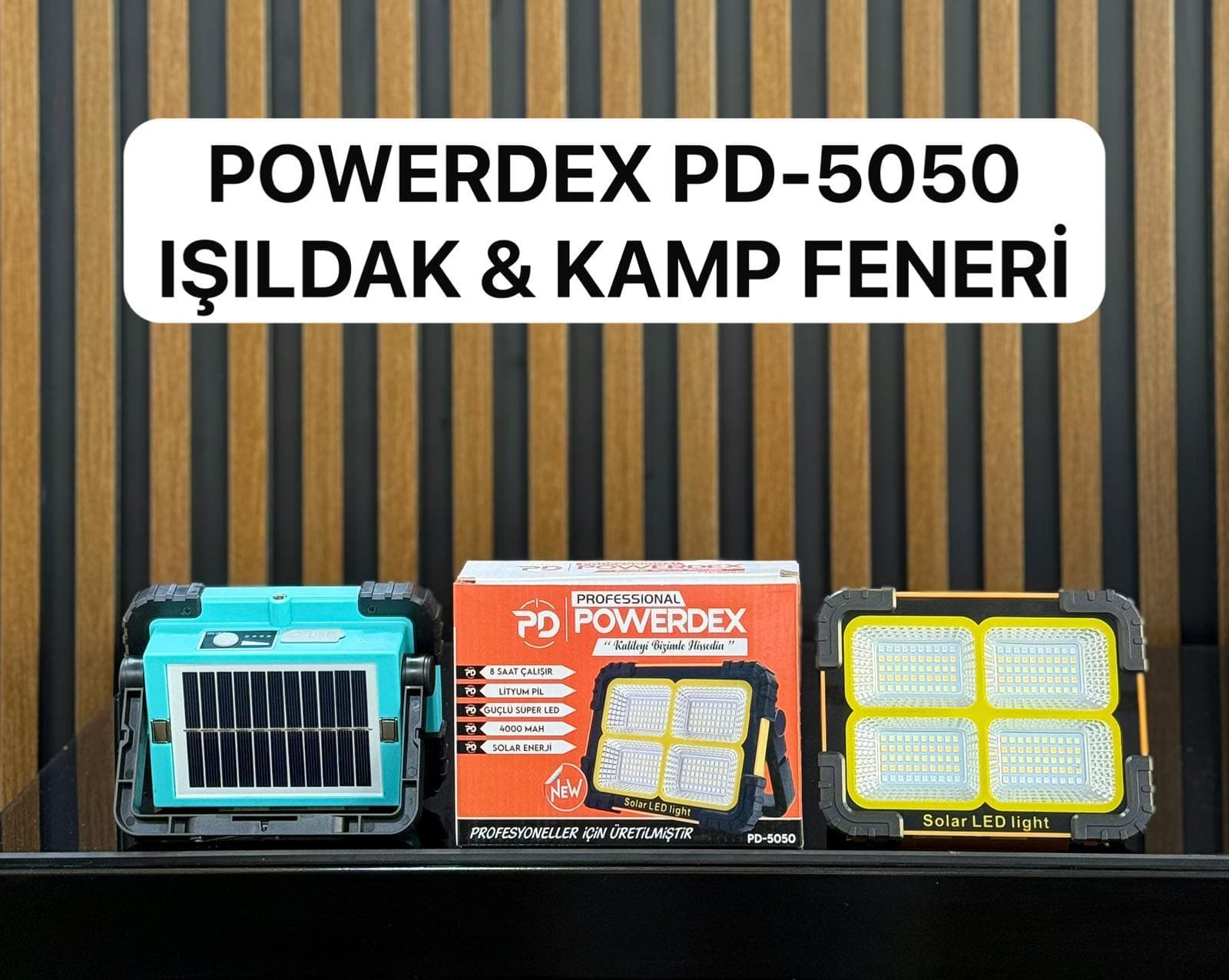 Powerdex PD-5050-PRO PD-5050 Pro Kamp Lambası 2