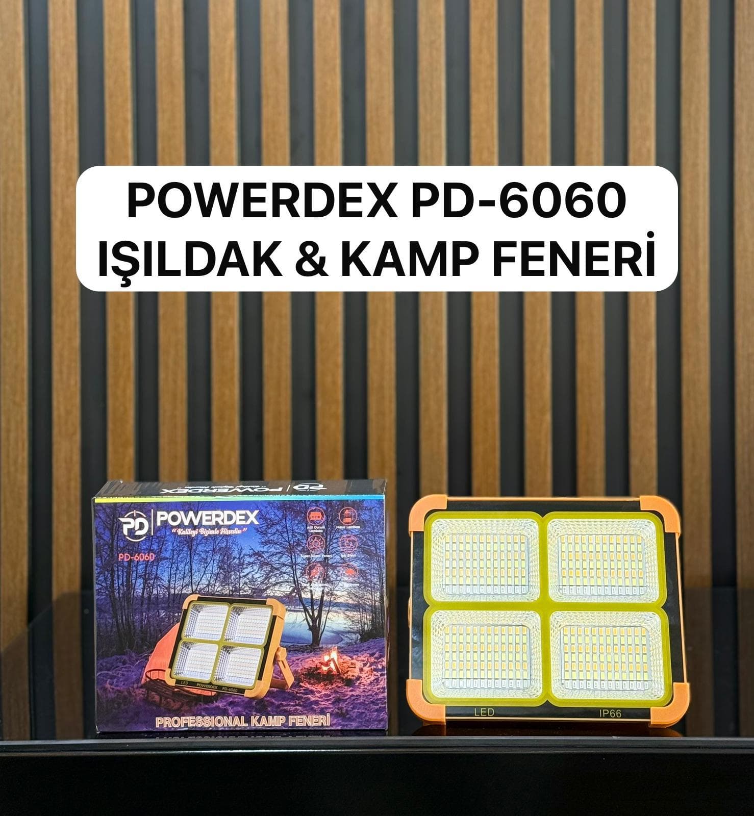 Powerdex PD-6060 Kamp Lambası
