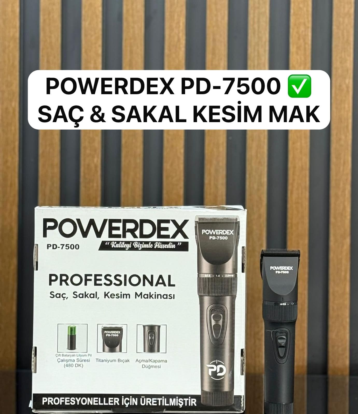 Powerdex PD-7500 Tıraş Makinesi 2